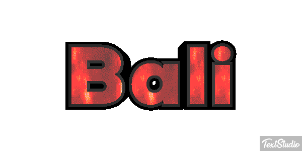 Bali Text effect