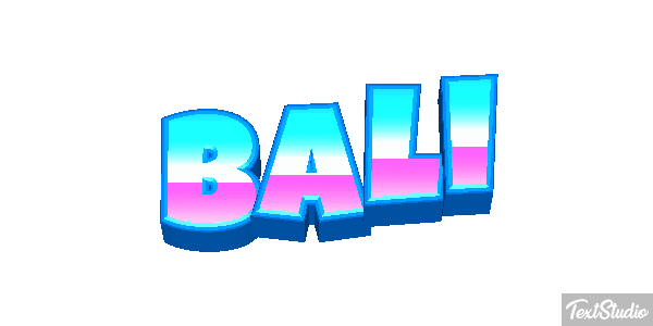 Bali Text effect