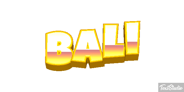 Bali Text effect