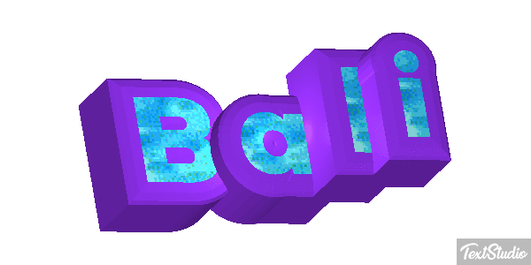 Bali Text effect