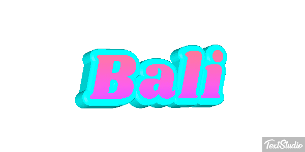 Bali Text effect