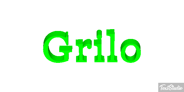Grilo Text effect