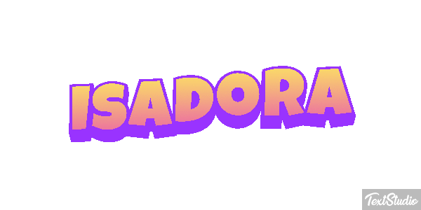 Isadora Efekt tekstowy