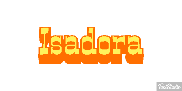 Isadora Efekt tekstowy