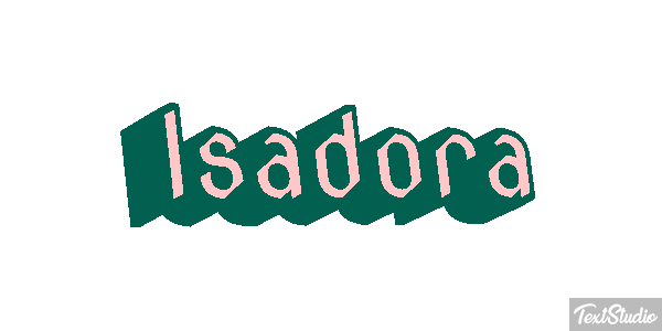 Isadora Efekt tekstowy