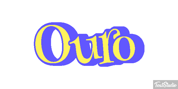 Ouro Effetto testo