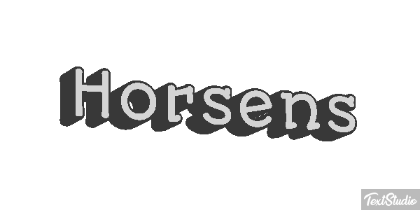 Horsens テキスト効果