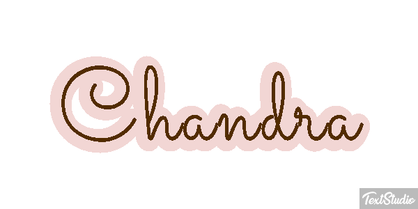 Chandra Effet de texte