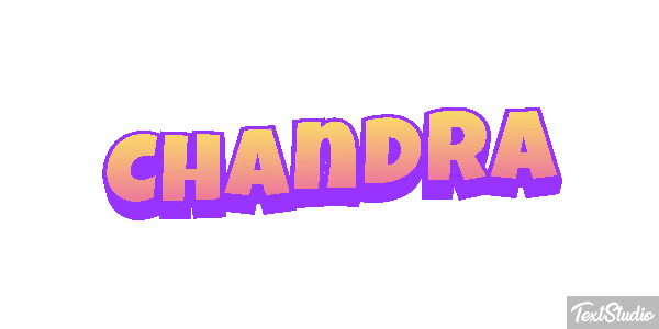 Chandra Effet de texte
