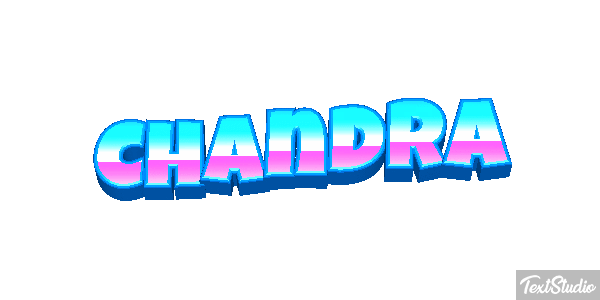 Chandra Effet de texte