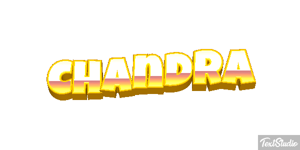 Chandra Effet de texte