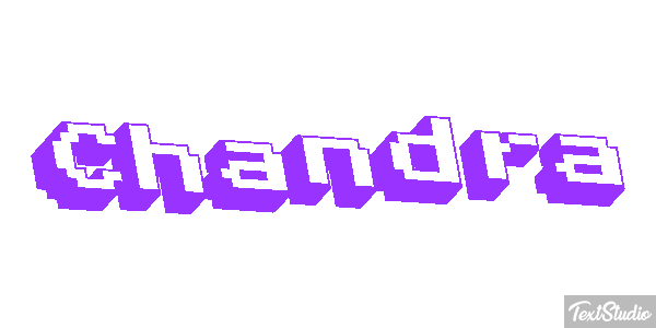 Chandra Effet de texte