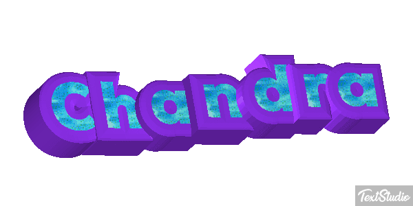 Chandra Effet de texte