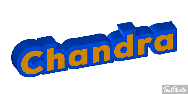 Chandra Effet de texte