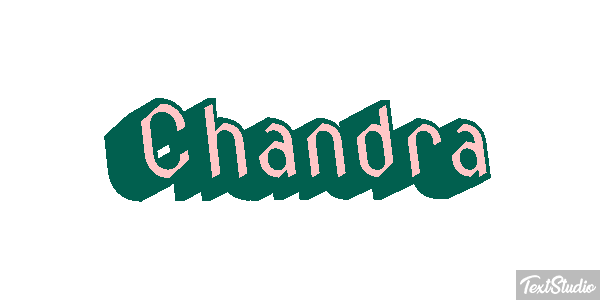 Chandra Effet de texte