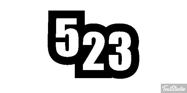 523 Texteffekt