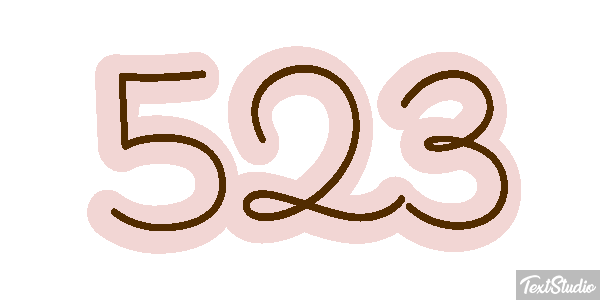 523 Texteffekt