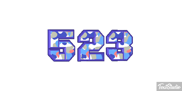 523 Texteffekt