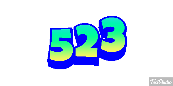 523 Texteffekt