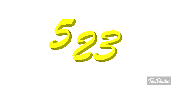 523 Texteffekt