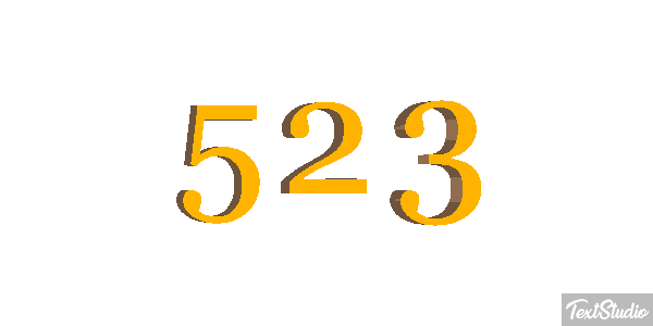 523 Texteffekt