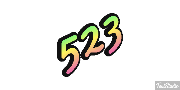 523 Texteffekt
