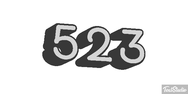 523 Texteffekt