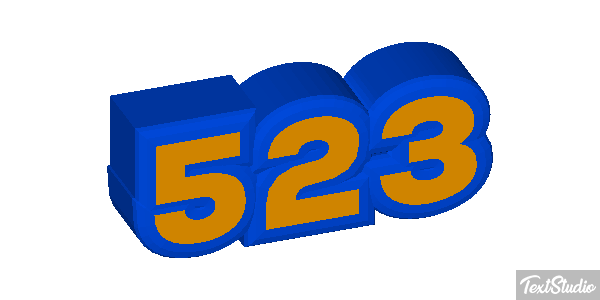 523 Texteffekt