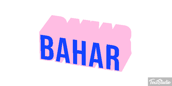 Bahar Effetto testo