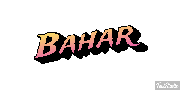 Bahar Effetto testo