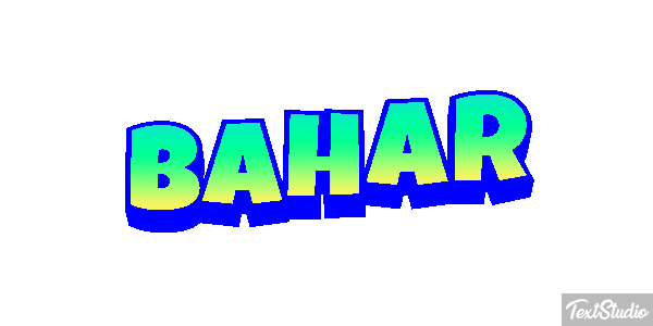 Bahar Effetto testo