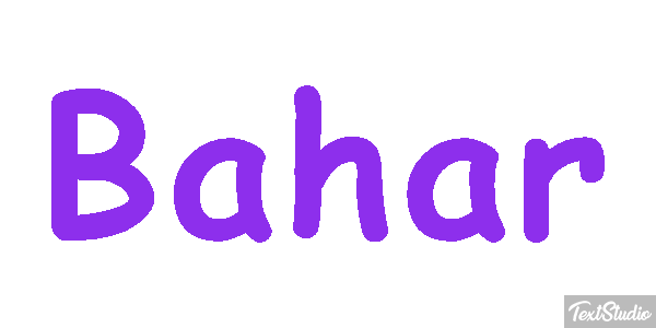 Bahar Effetto testo