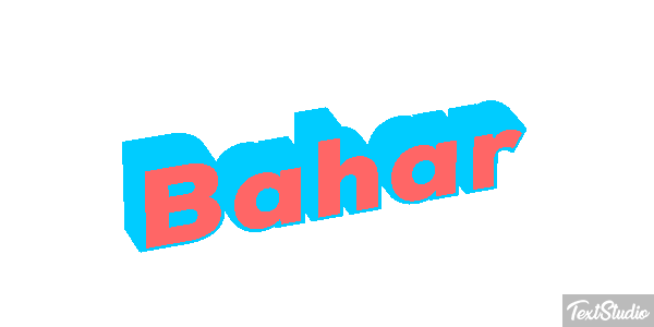Bahar Effetto testo