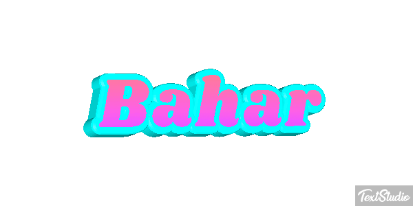 Bahar Effetto testo