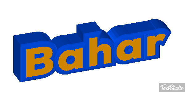 Bahar Effetto testo