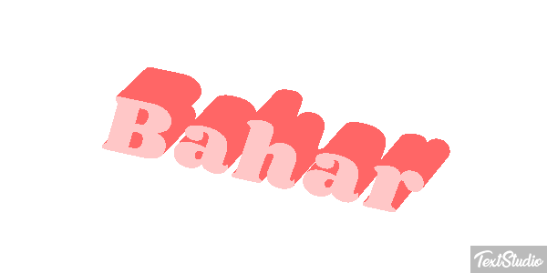 Bahar Effetto testo