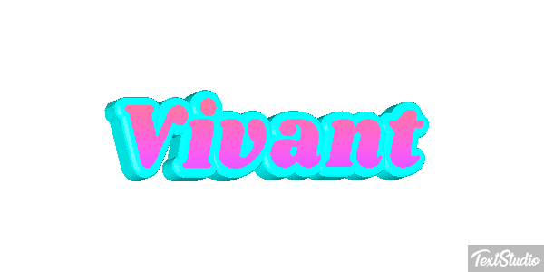 Vivant Effet de texte