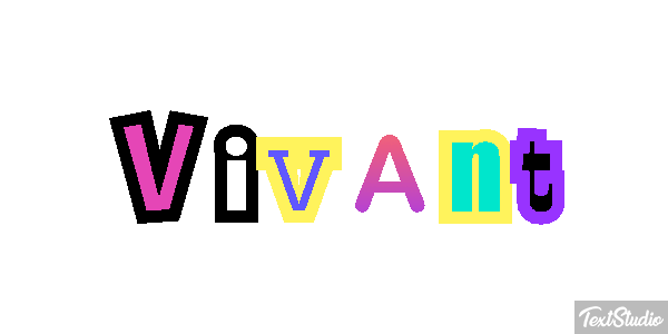 Vivant Effet de texte