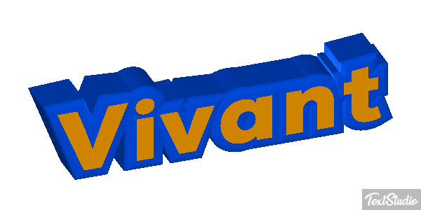 Vivant Effet de texte
