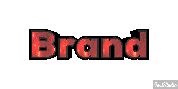 Brand Text effect