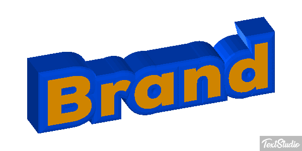 Brand Text effect