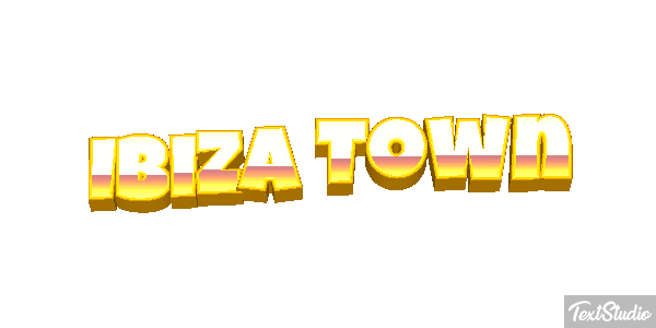 Ibiza Town Effetto testo