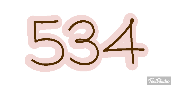 534 Metin efekti