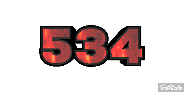 534 Metin efekti