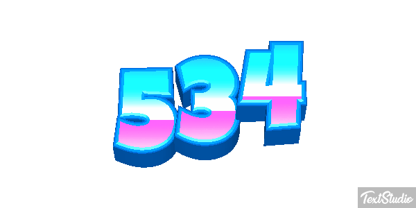 534 Metin efekti