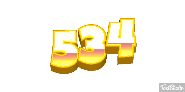 534 Metin efekti