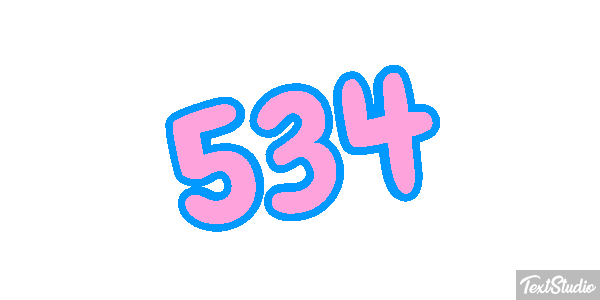 534 Metin efekti