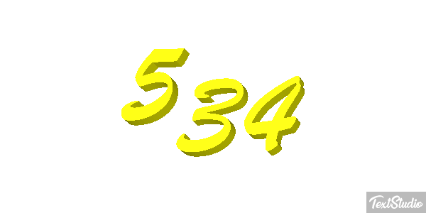 534 Metin efekti