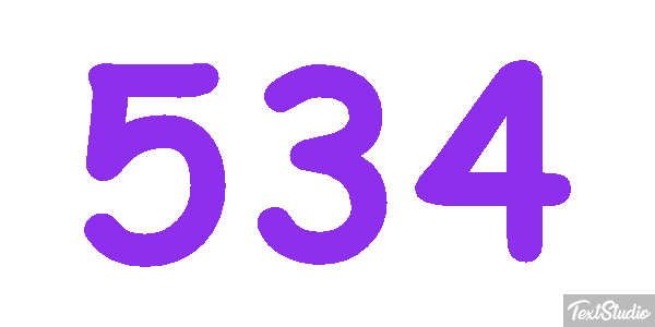 534 Metin efekti
