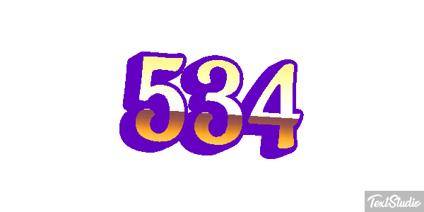 534 Metin efekti